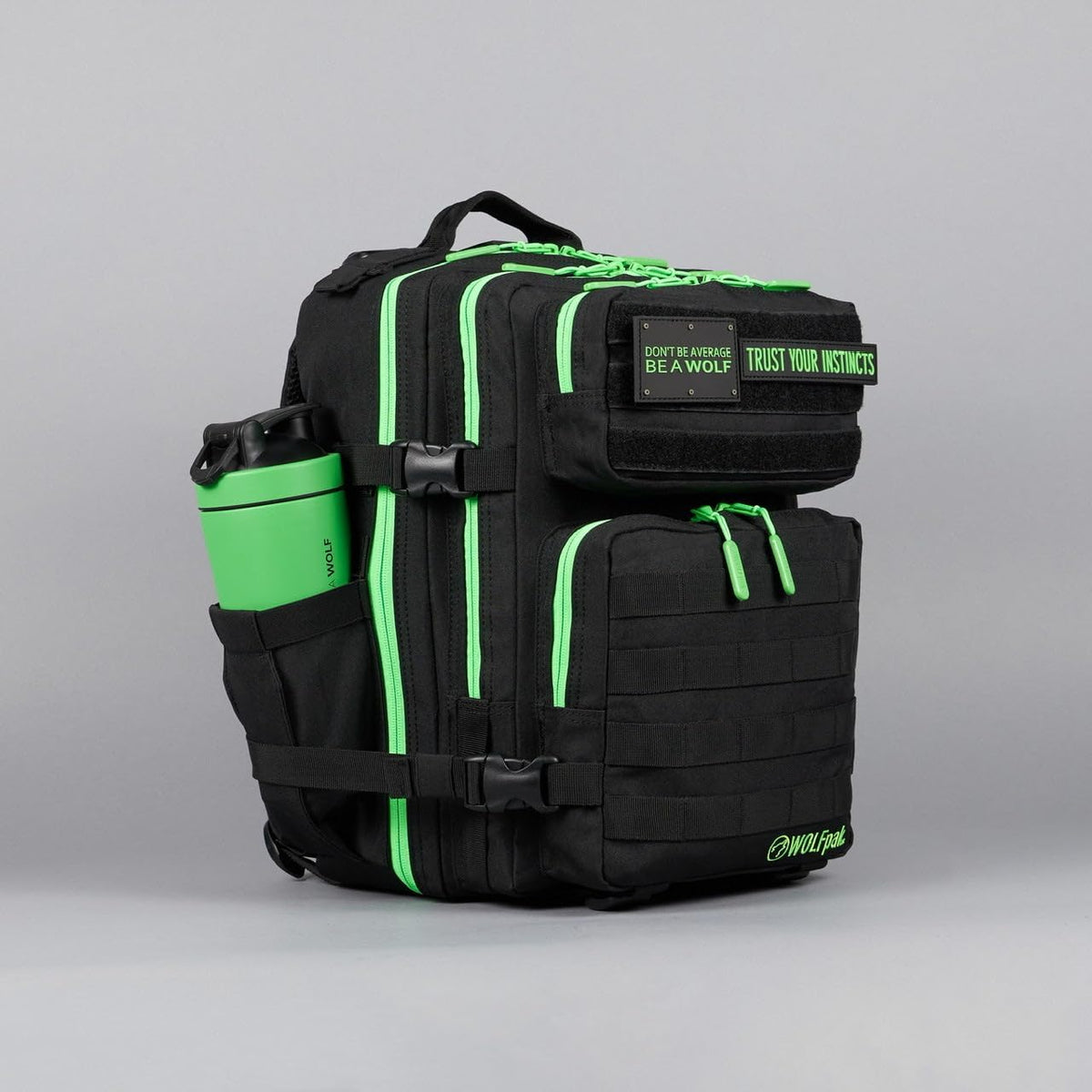 25 L BackPack Black Neon Green A60680