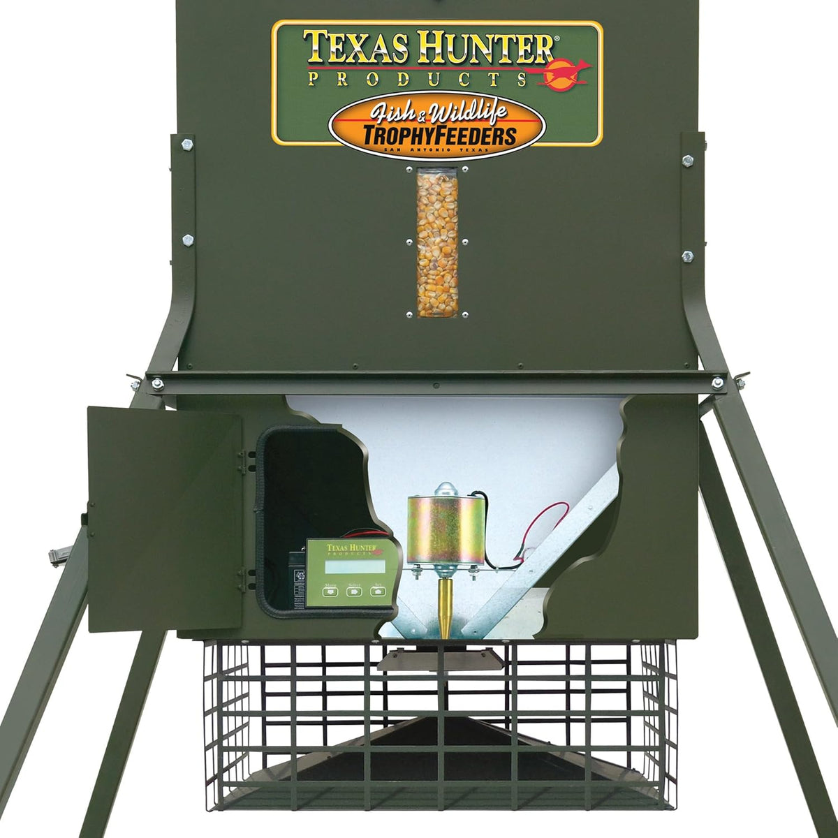 300 lb. Corn Capacity Wildlife & Deer Feeder R476