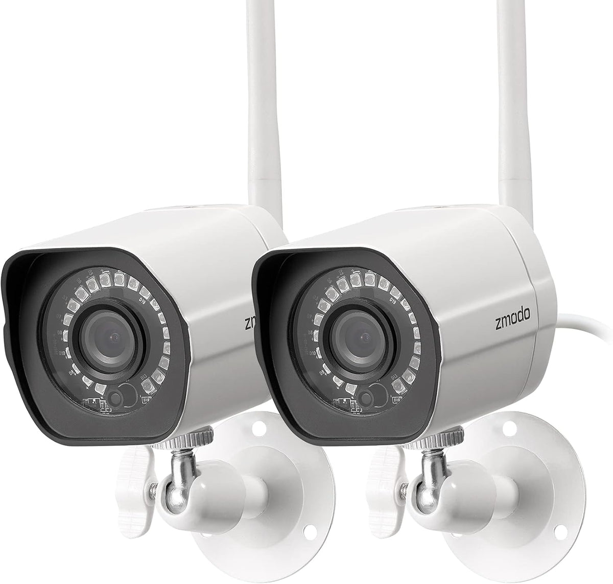 1080p Full HD Wifi Outdoor Security Cameras with Night Vision, IP 66 Weatherproof, 4 Pack K257