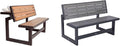 Convertible Bench Table Bundle with 2 Benches V31419
