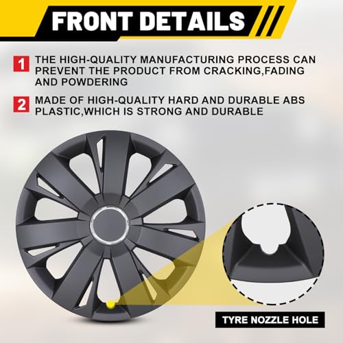 16 inch ABS Chrome Wheel Hubcap Covers Set of 4 L444862