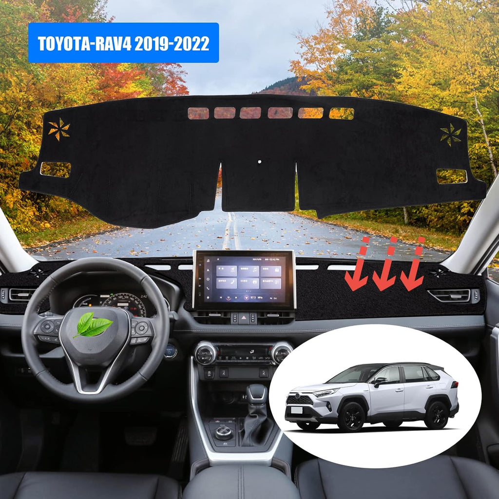 Black Nonslip Dashboard Cover Mat P89067
