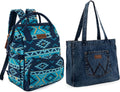 Denim Backpack and Tote Purses G3795
