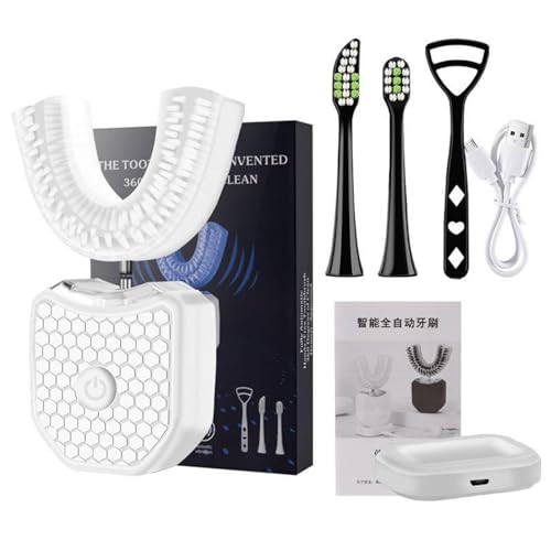 Black Ultrasonic U Shaped Electric Toothbrush M63902