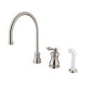 Single Handle Kitchen Faucet Satin Nickel V679