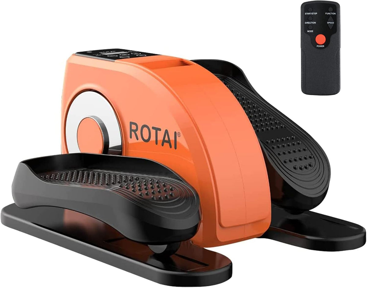 Under Desk Elliptical Machine with Remote and LCD Monitor H450514