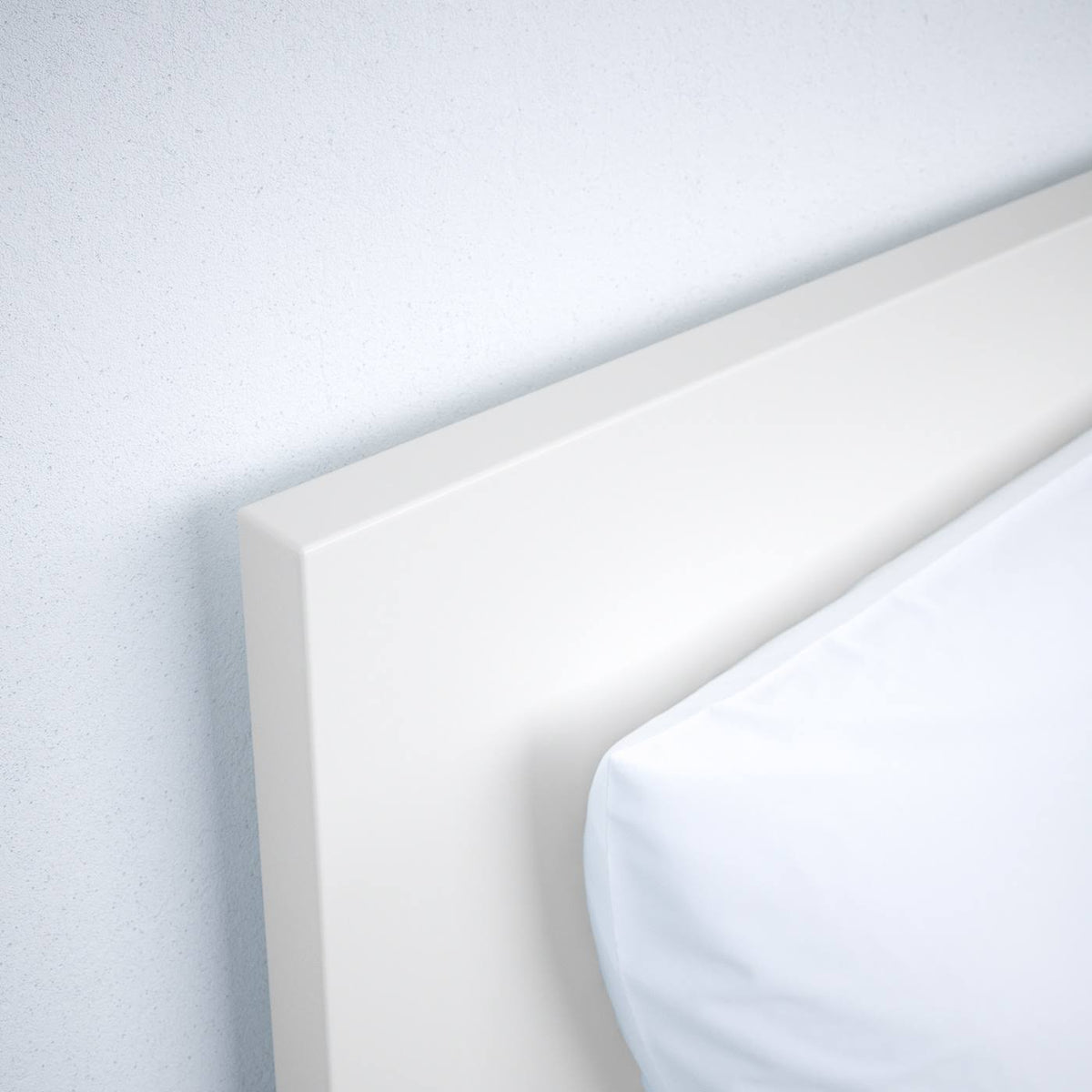 White Full Bed Frame C683