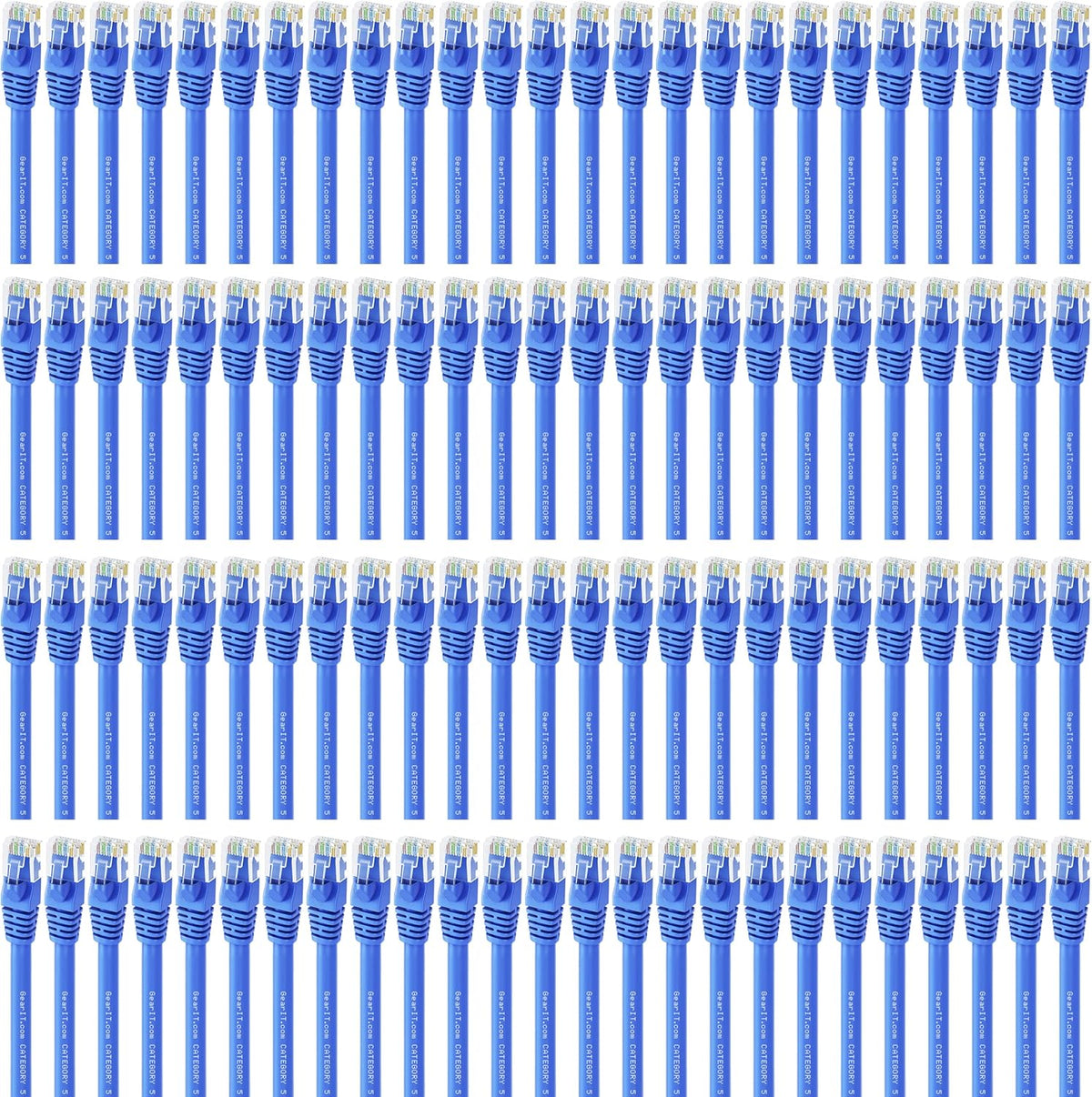 Cat5e Ethernet Patch Cable 1 Foot Blue F445