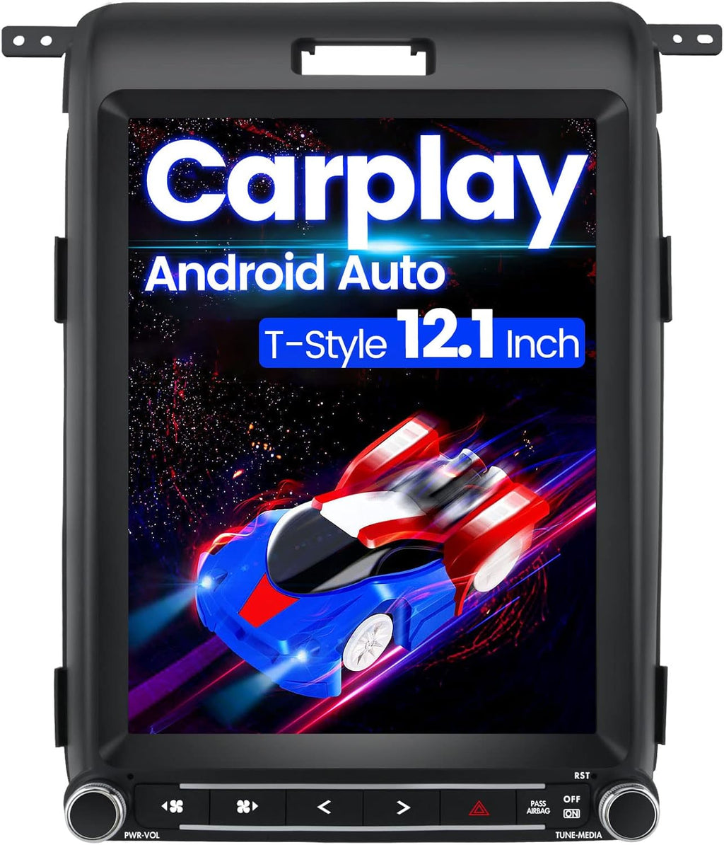 12.1 Inch Car Stereo Radio with Carplay Android Auto O378