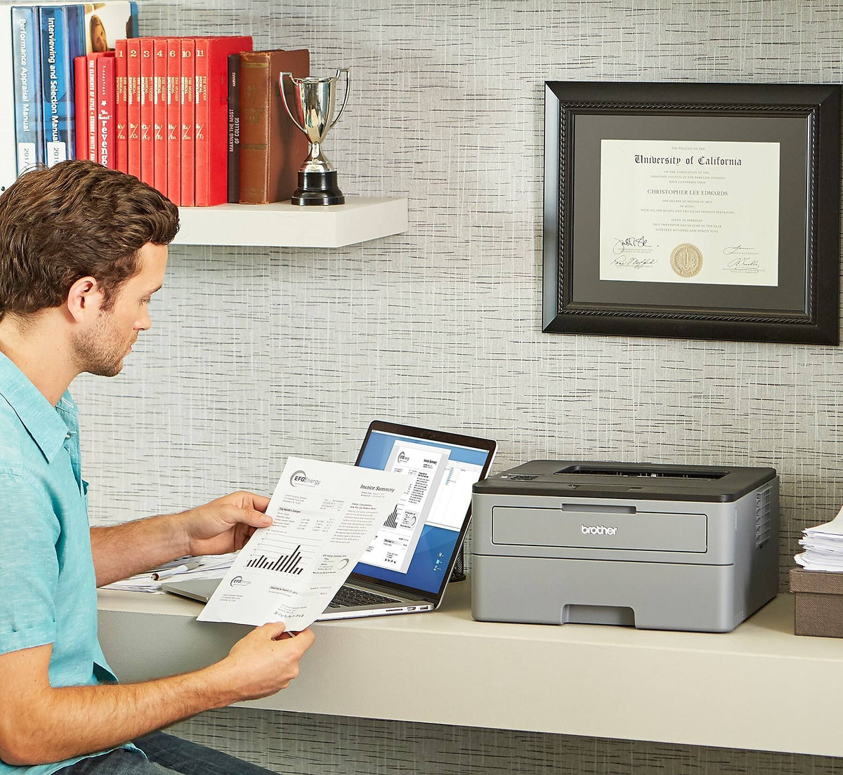 Refurbished Monochrome Laser Printer W8506