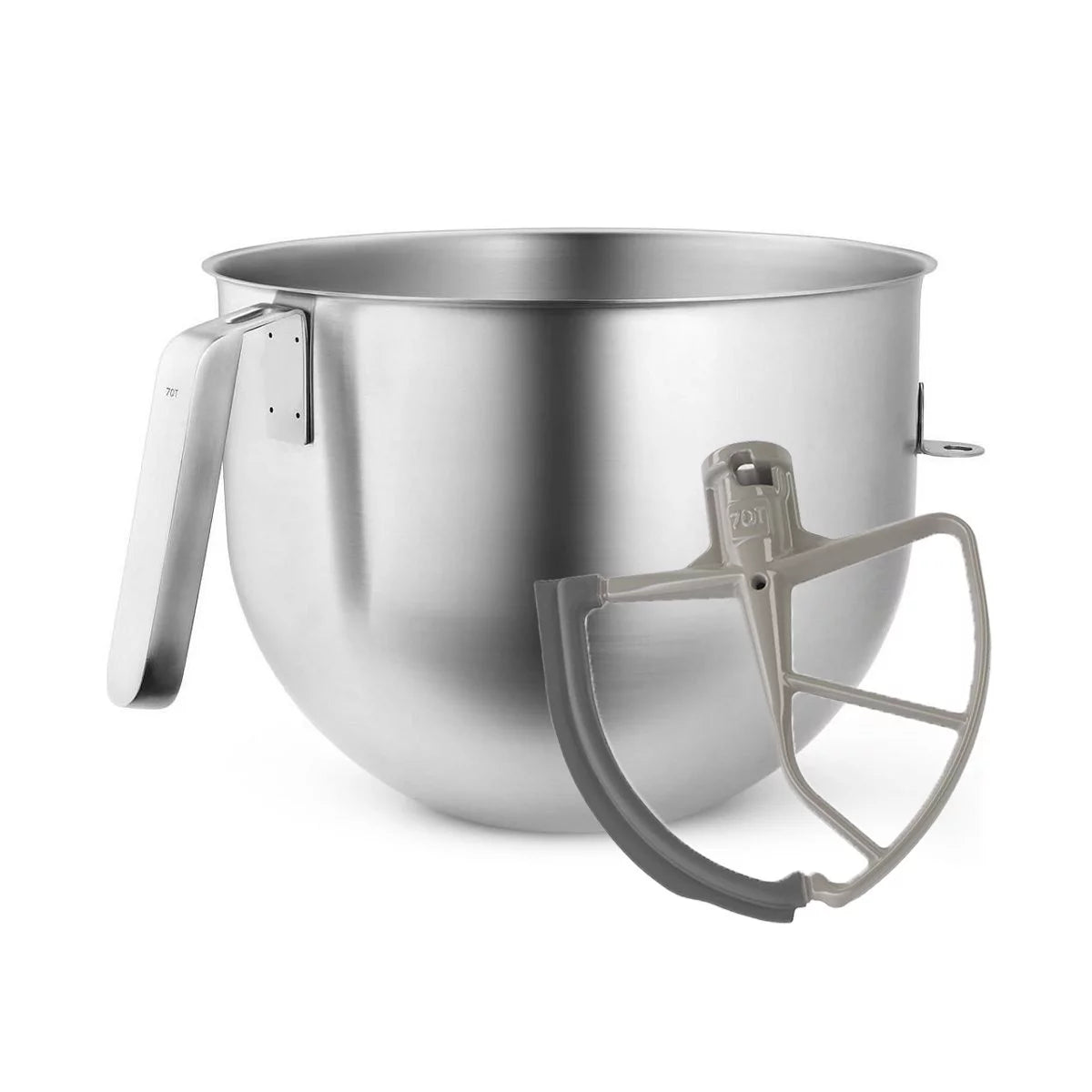 7-Quart Commercial Mixer Bowl + Flex Edge Beater S197