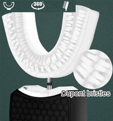 Black Ultrasonic U Shaped Electric Toothbrush M63902
