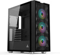 Mint Green Computer Case Mid Tower with LED Fans Q27200