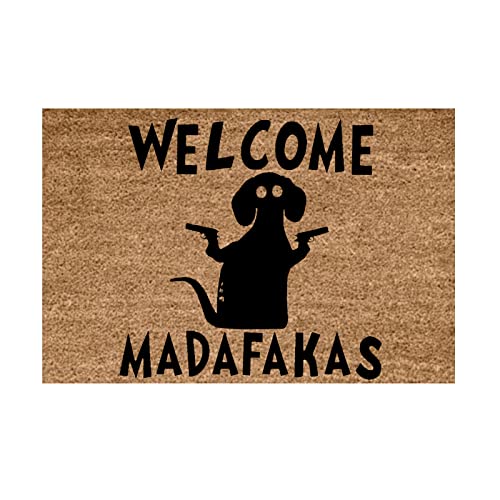 Black Outdoor Door Mat V17734