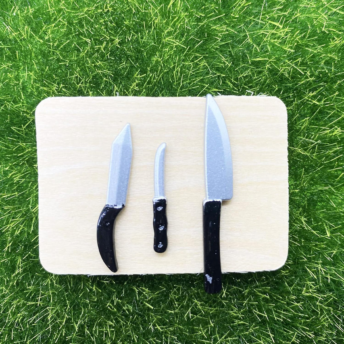 Miniature Kitchen Cookware Accessories Mini Pot Dish Knife Fork M130925