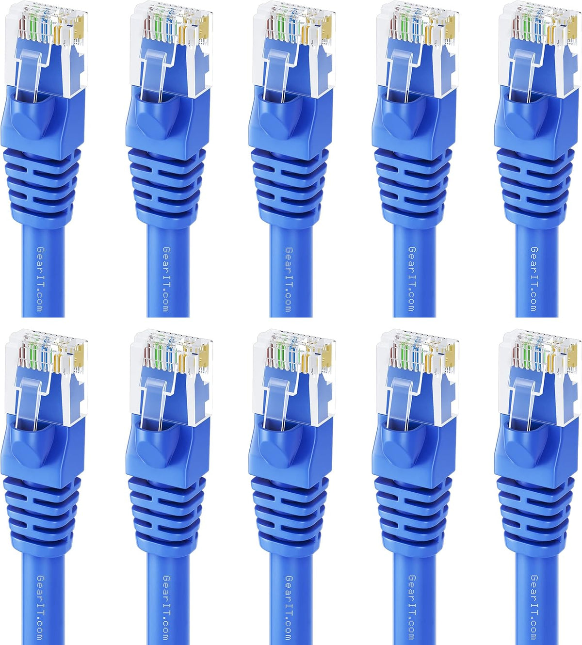 Cat5e Ethernet Patch Cable 1 Foot Blue F445