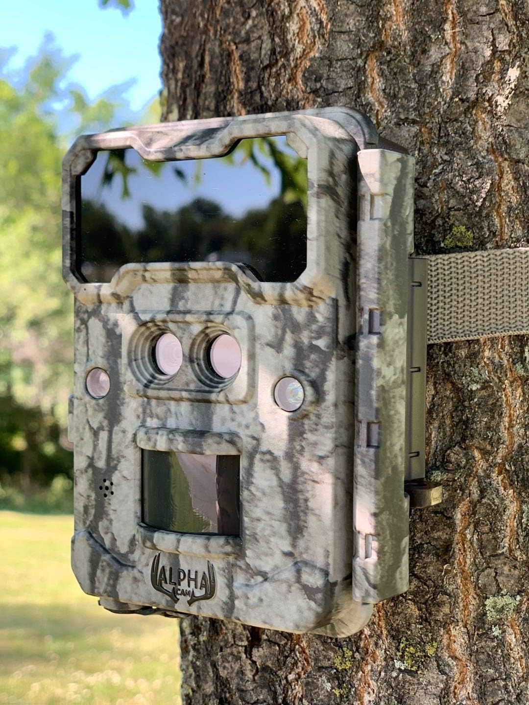 No Glow Dual Lens Hunting Trail Camera 30MP 1080p IP67 Waterproof O557