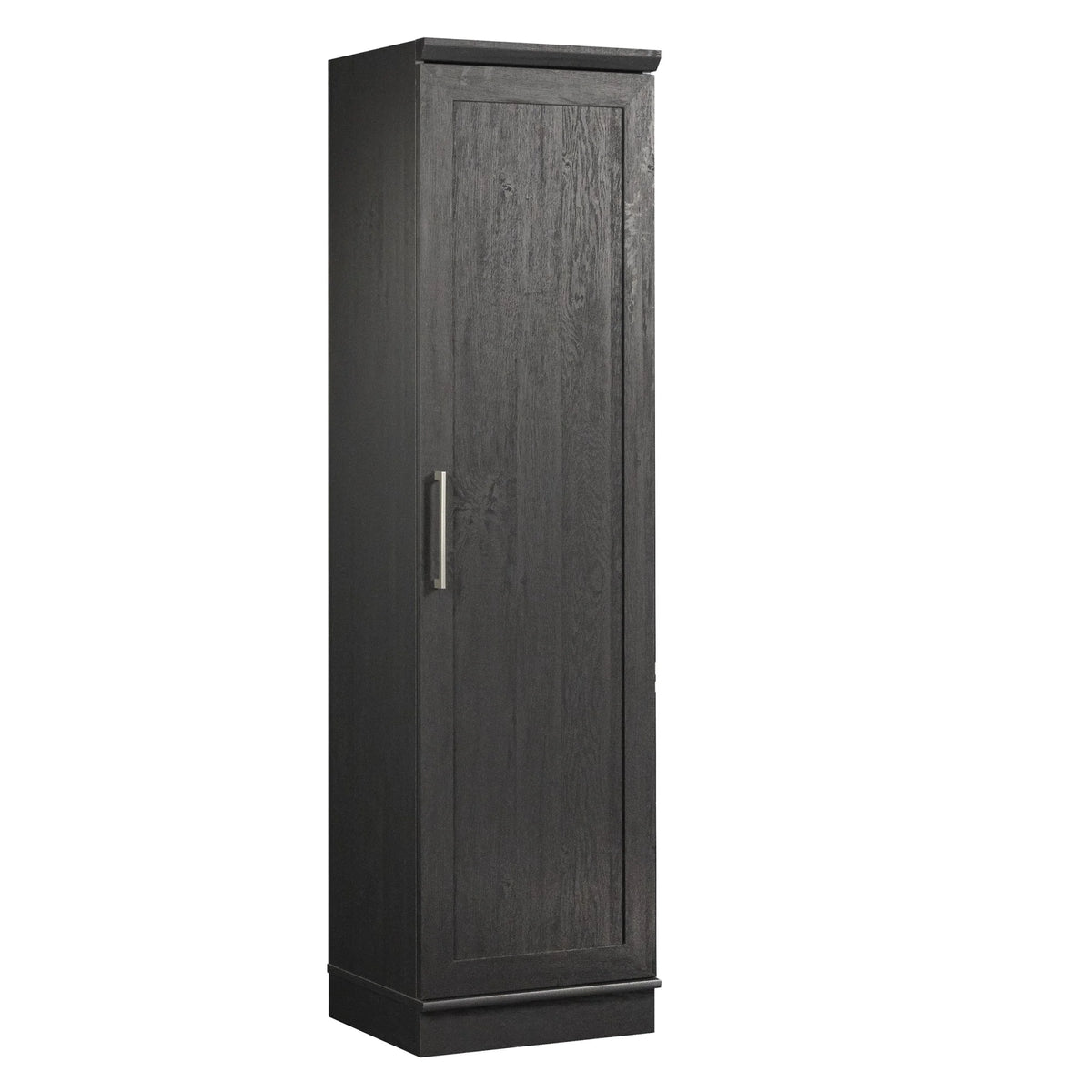 Engineered Wood Single Door Pantry in Raven Oak Finish G516861