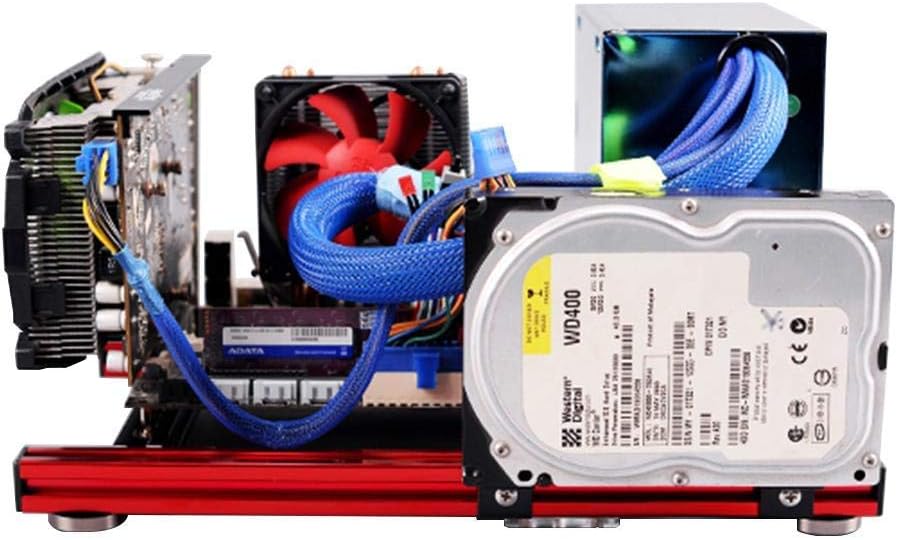 Open Aluminum Alloy Frame ATX PC Computer Chassis U603732