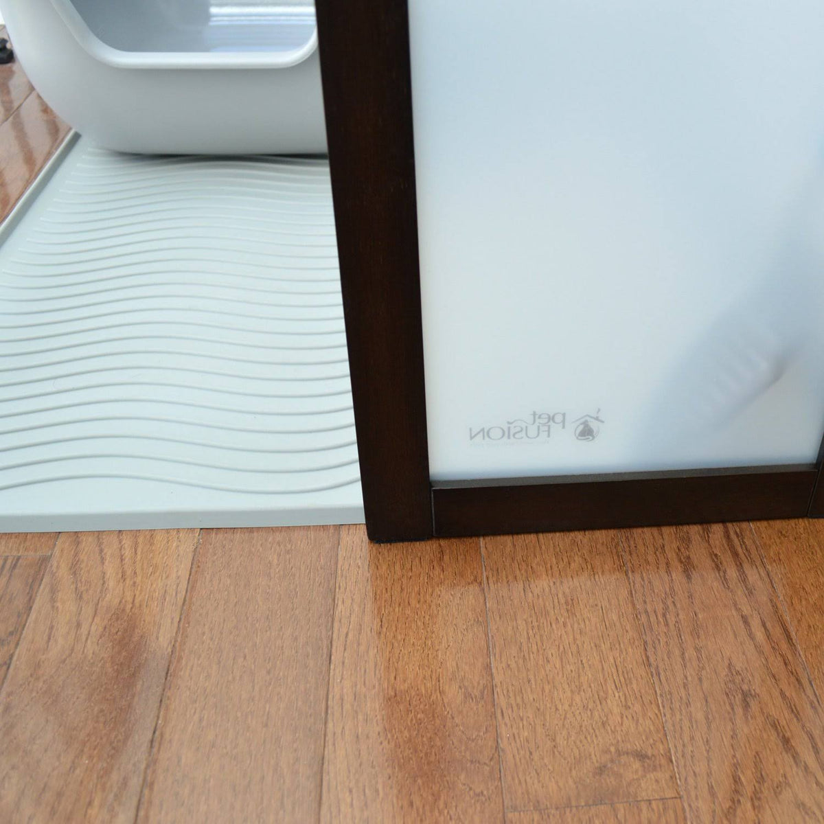 Cloud White Litter Box Privacy Screen S7241