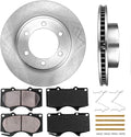 Brake Rotors + Ceramic Pads + Clips E3864
