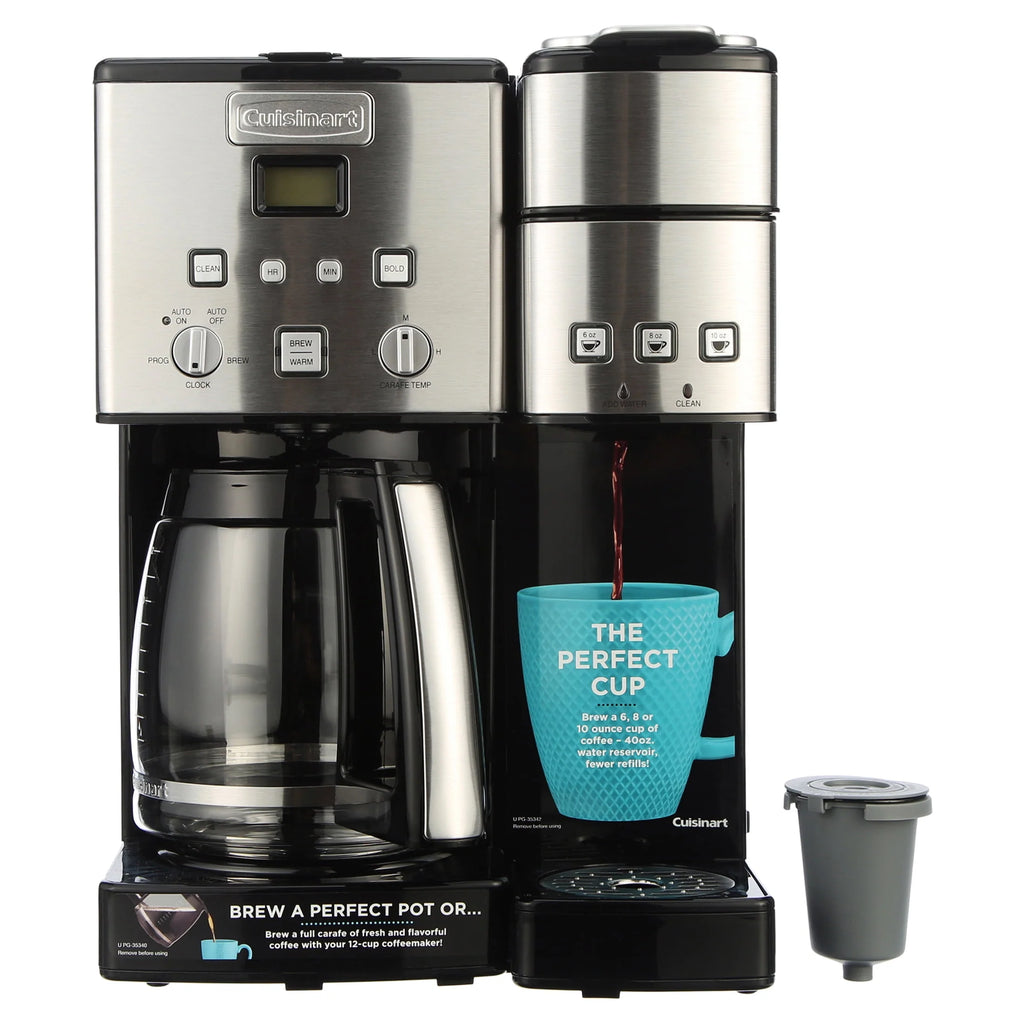 12 Cup Coffeemaker and Single-Serve Brewer B611
