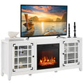 58 Inch TV Console with Electric Fireplace Insert P168