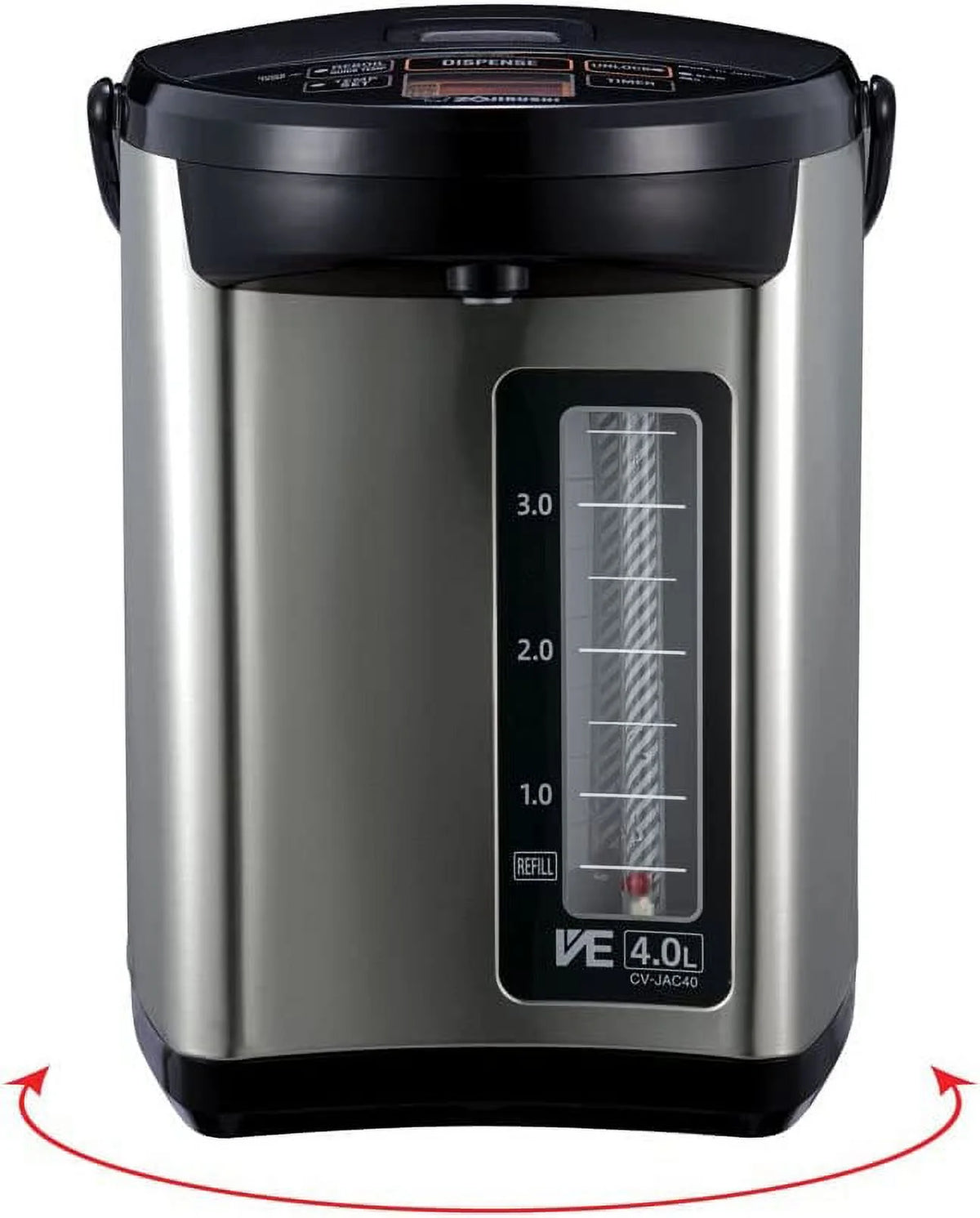 Stainless Black 5.0 Liter Water Boiler & Warmer E779546