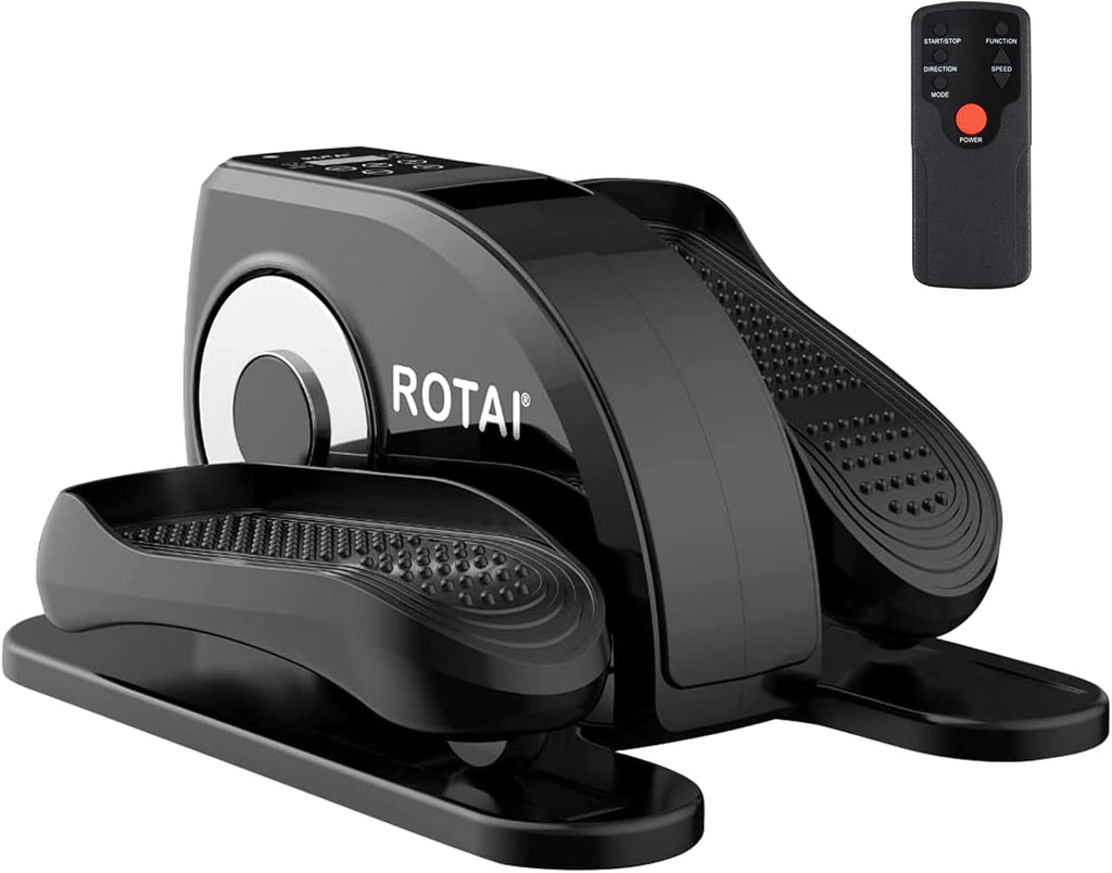Under Desk Elliptical Machine with Remote and LCD Monitor H450514