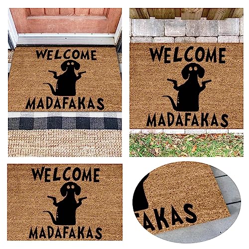 Black Outdoor Door Mat V17734
