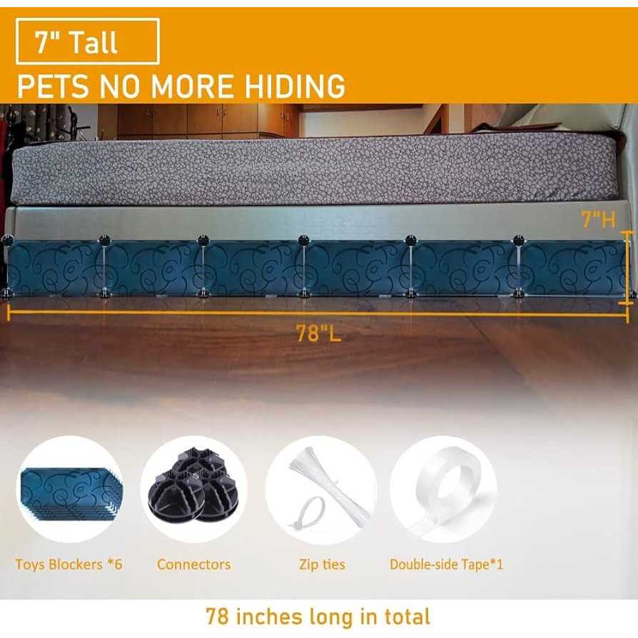 Under Bed Blocker Gap Bumper O65758