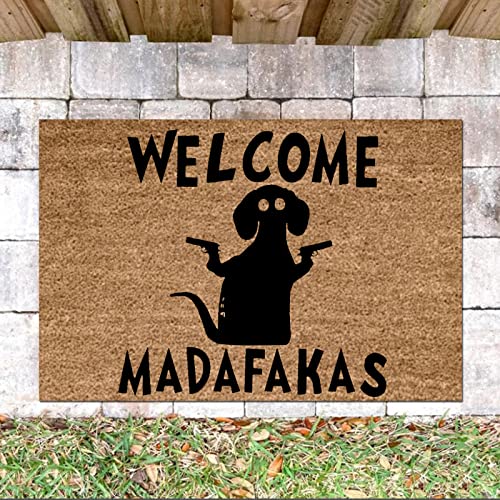 Black Outdoor Door Mat V17734