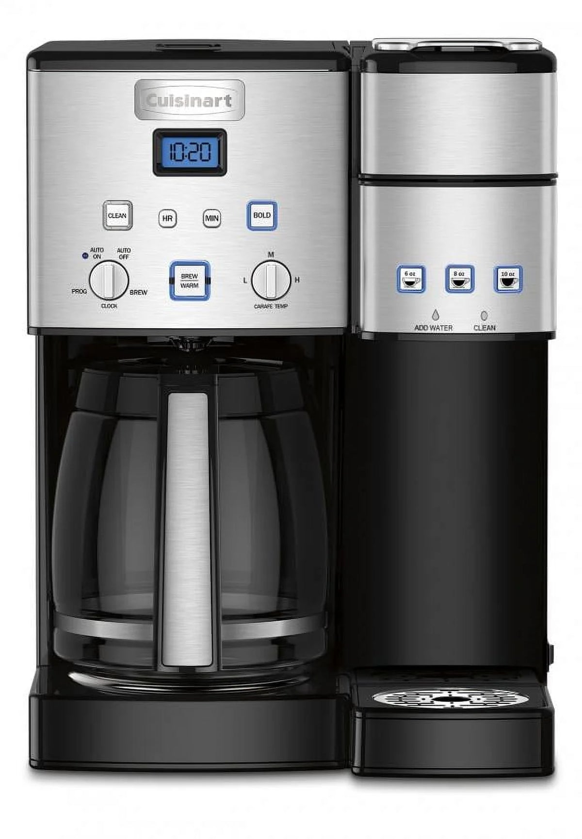 12 Cup Coffeemaker and Single-Serve Brewer B611