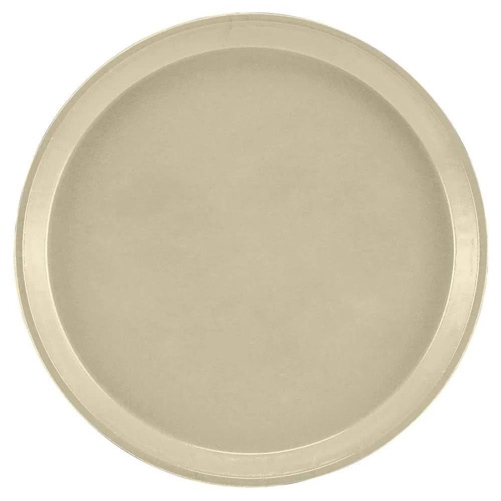 11x22 Round Fiberglass Serving Tray T1409