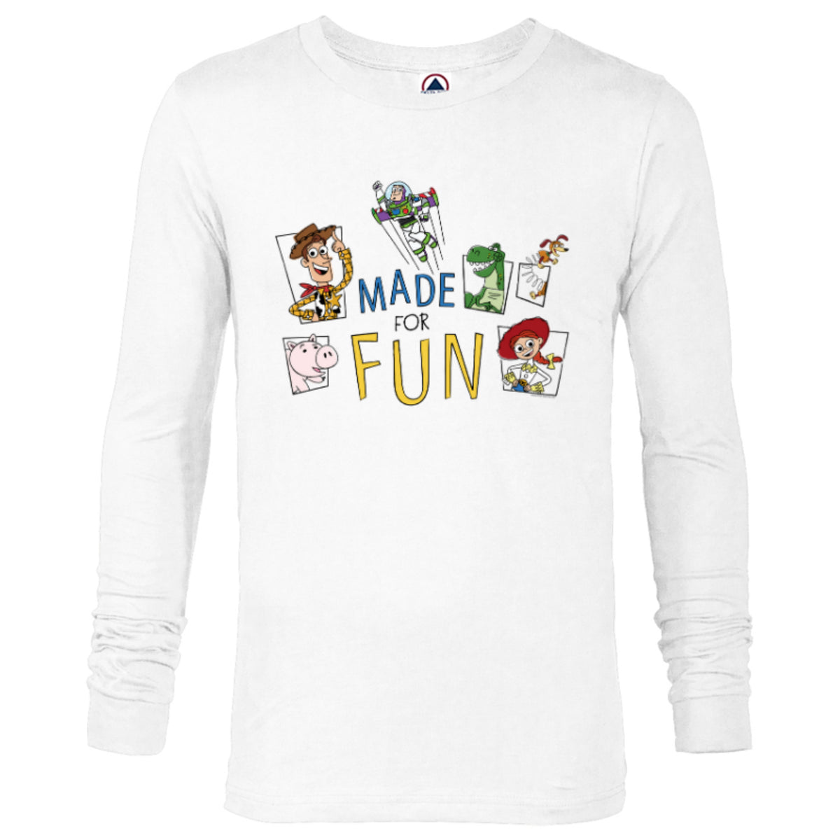 White Long Sleeve T-Shirt A9636