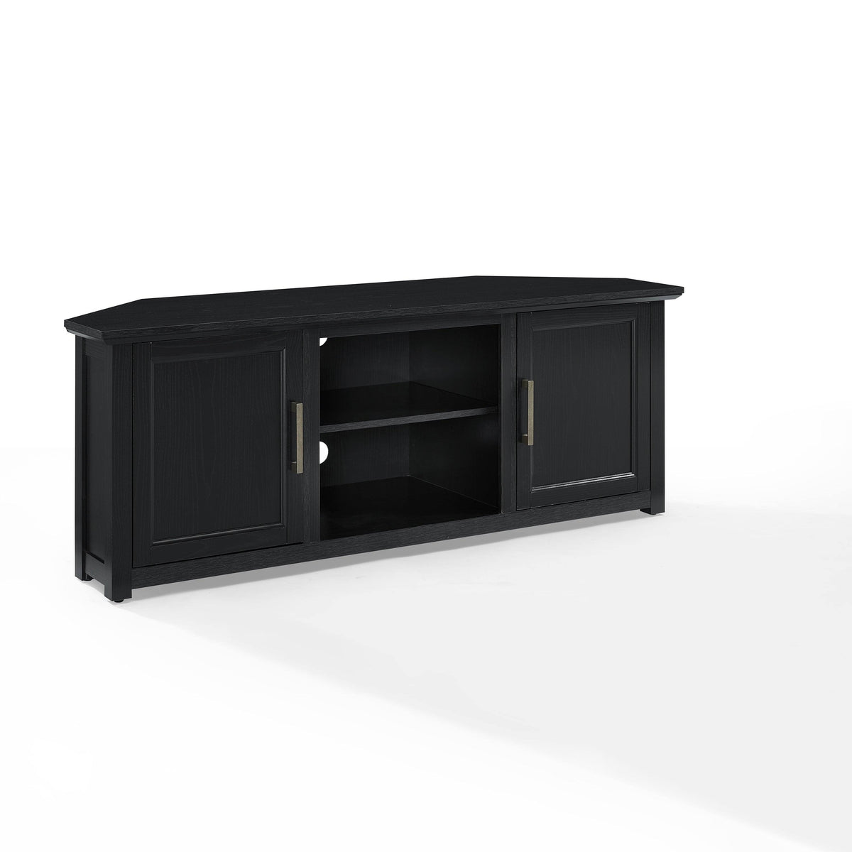 Corner TV Stand Frosted Oak H3959