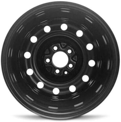 16 inch 5 Lug Black Steel Wheel R229632