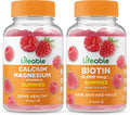 Calcium Magnesium Biotin Gummies Vitamin Supplement Gluten Free GMO Free Chewable Y967