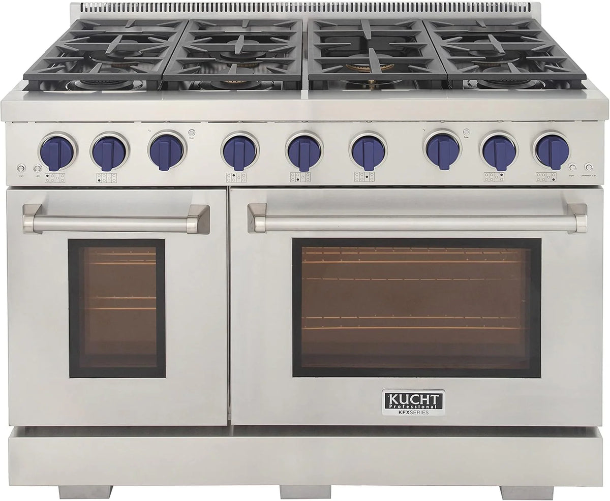 48 6.7 cu. ft. Natural Gas Range in Stainless Steel I141