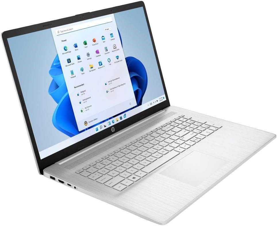 17.3'' HD+ Touchscreen AMD Ryzen 5 5500U Notebook Laptop, Silver, 32GB RAM, 2TB SSD V927167
