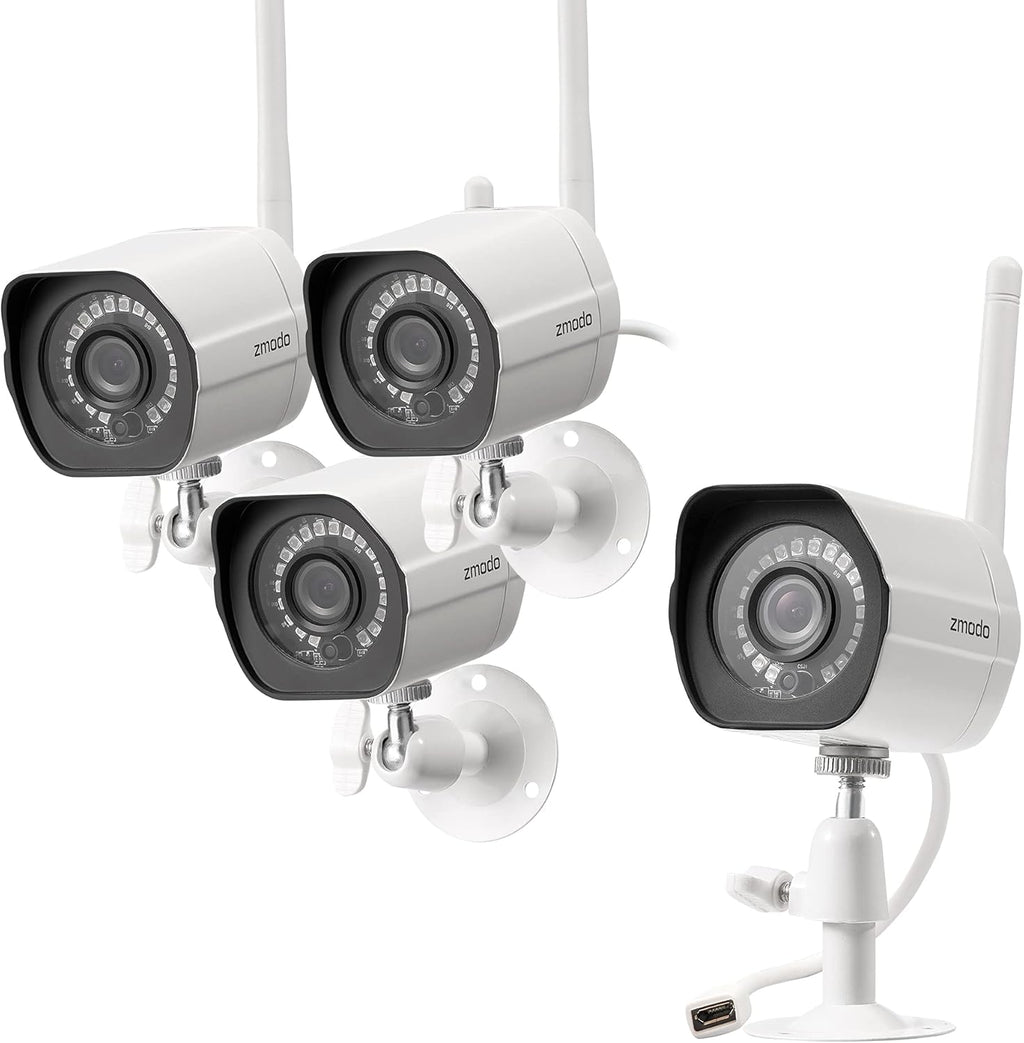 White 1080p Wireless Security Camera 2 Pack M813