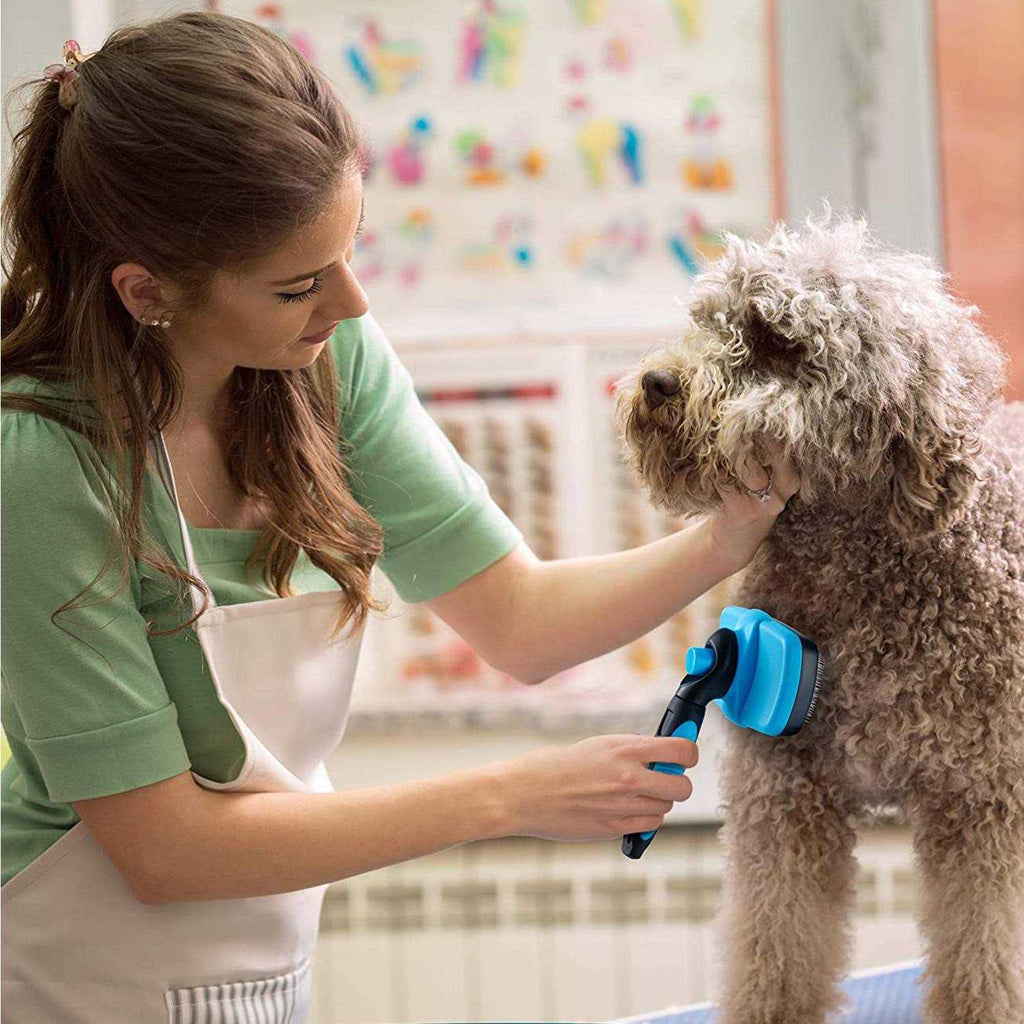 Dog Self Cleaning Slicker Brush U830
