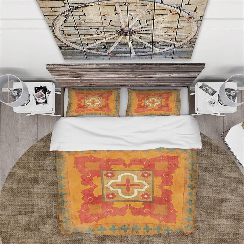 Queen/Full Duvet Cover and Shams Bedding Set I2059