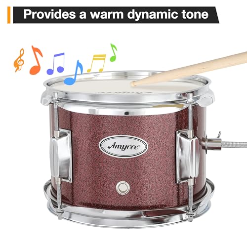Black 3-Piece Drum Set with Stool H190582