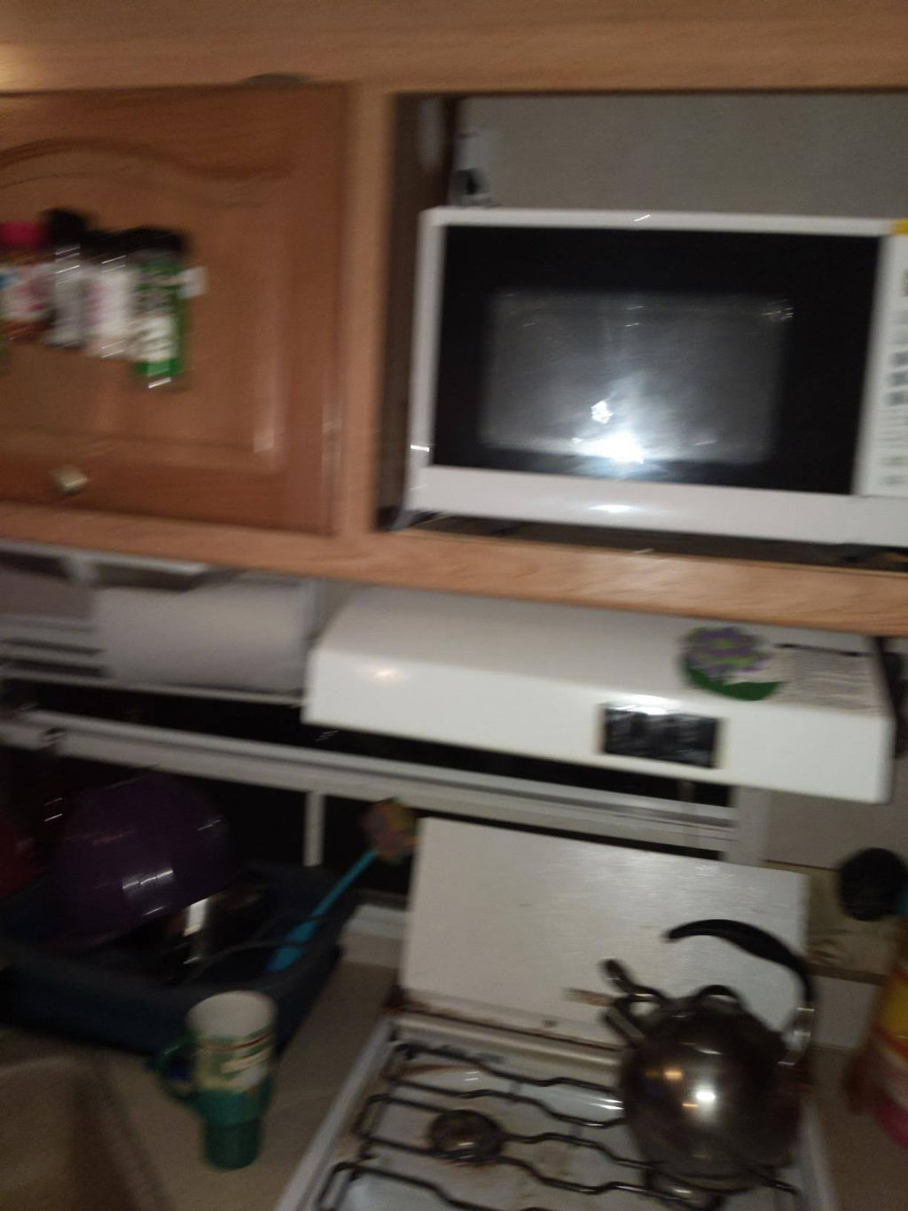 0.9 Cu. ft. White Microwave P321