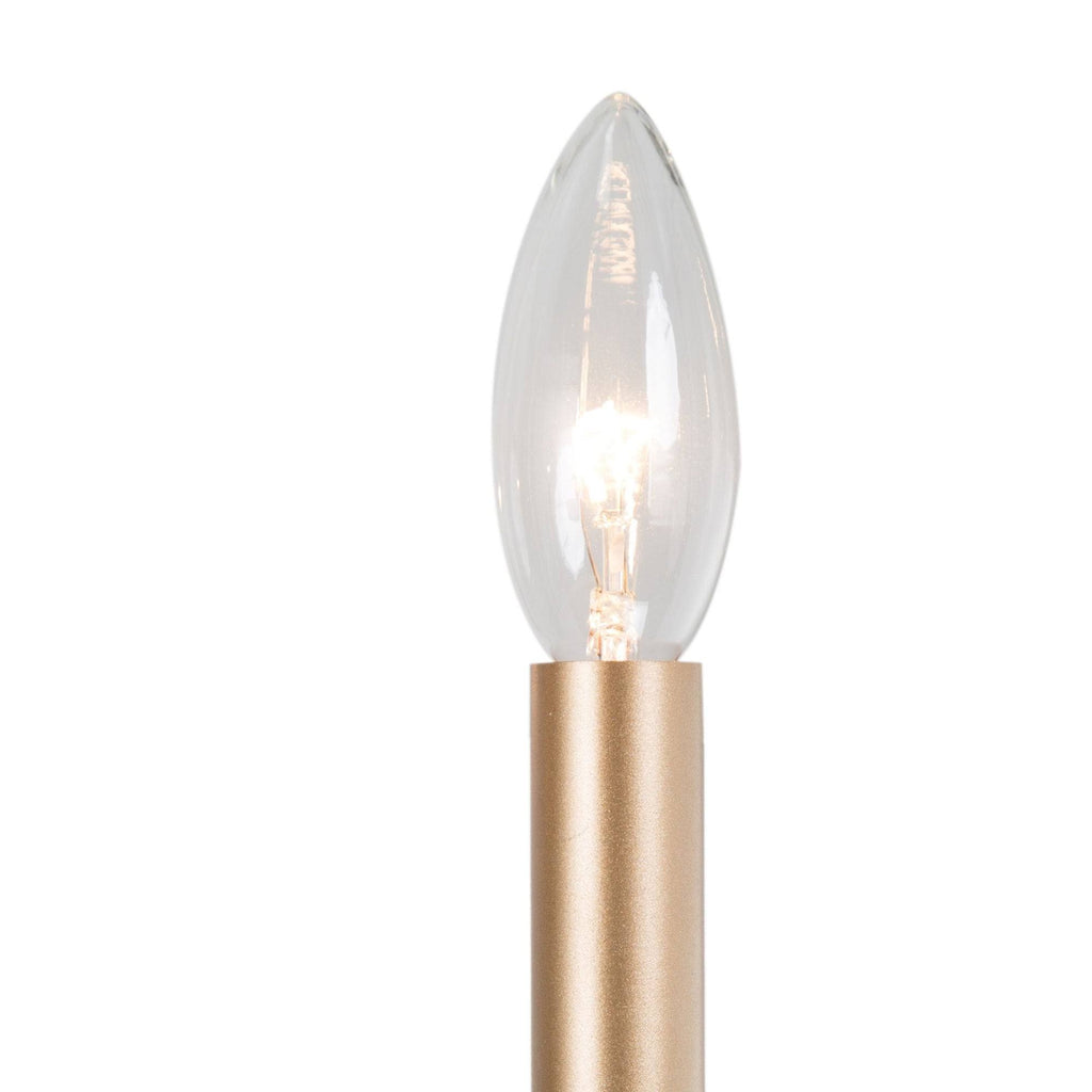 Antique Gold 5-Light Candle Chandelier M78854