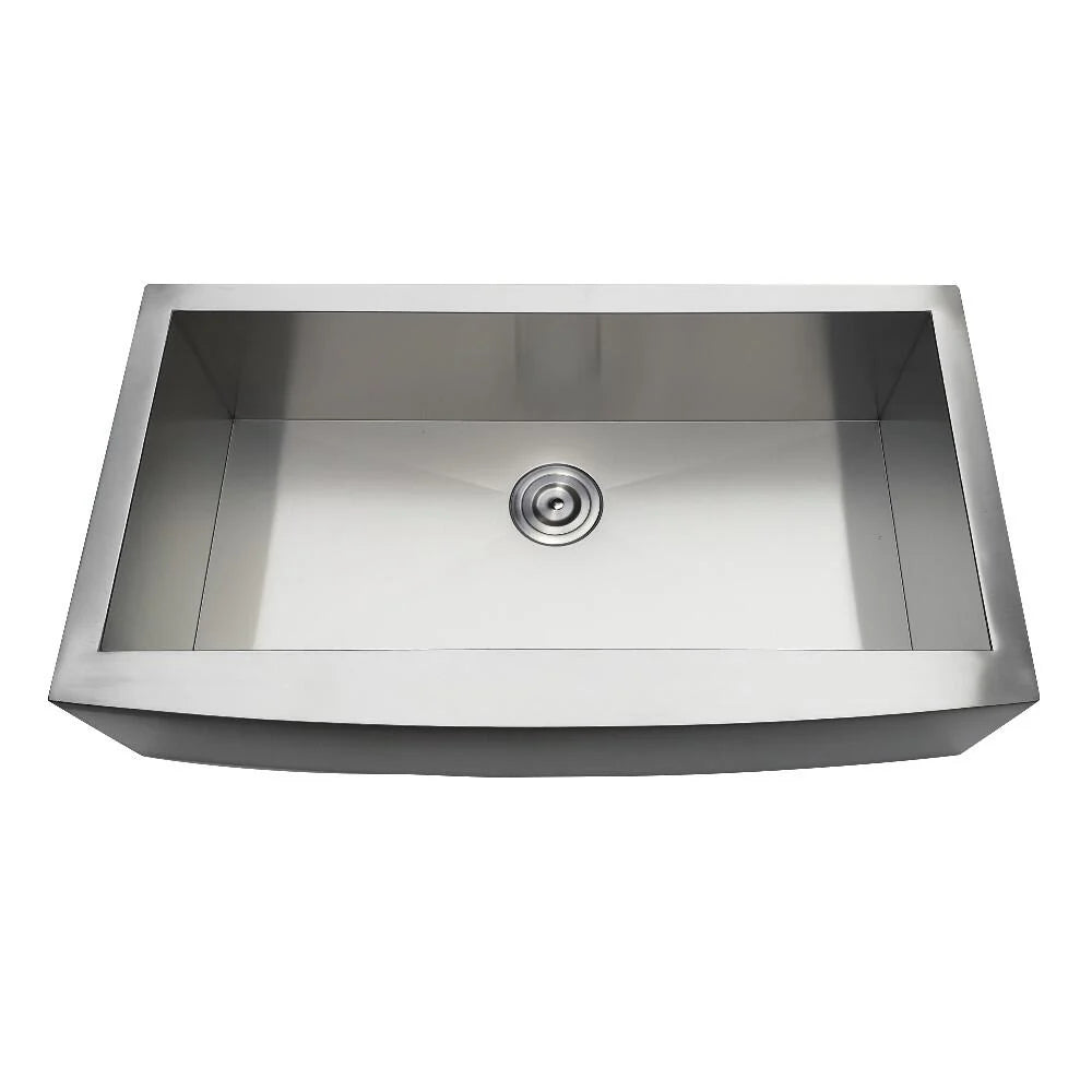 30 In. Stainless Steel Single Farmhouse Kitchen Sink A507586