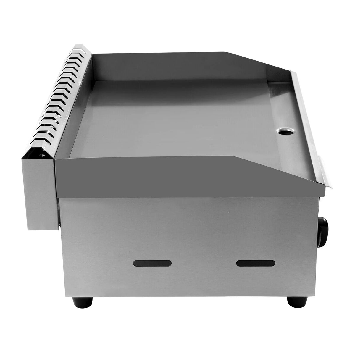 Commercial Flat Top Grill Natural Gas 3 Burners 430 Stainless Steel G296721