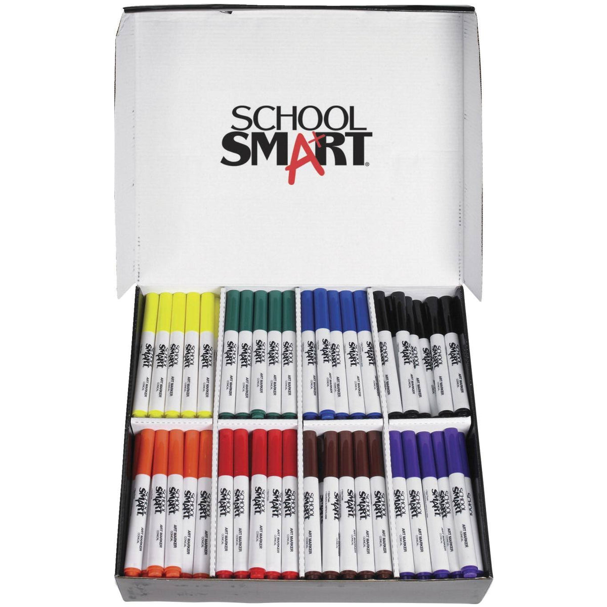 Art Marker Conical Tip Assorted Colors Pack of 200 L142598