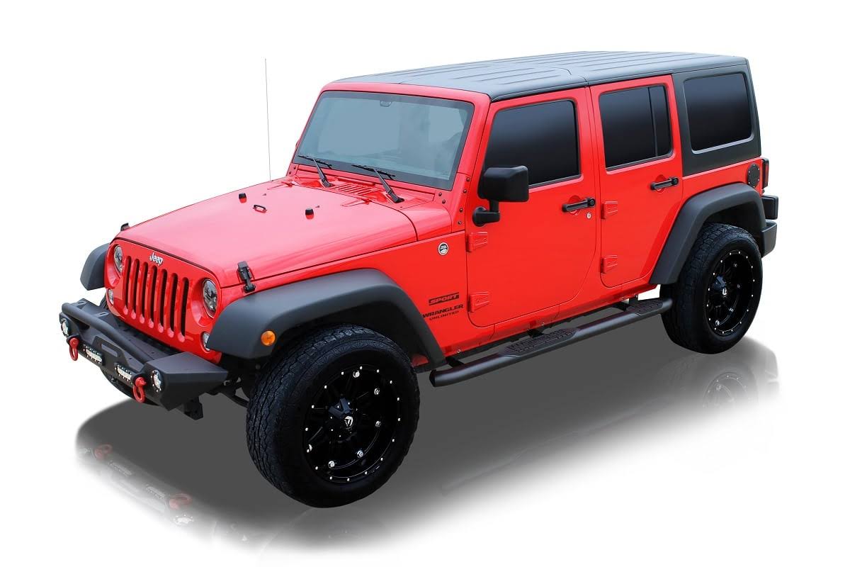 Black Oval Step Bars K504606